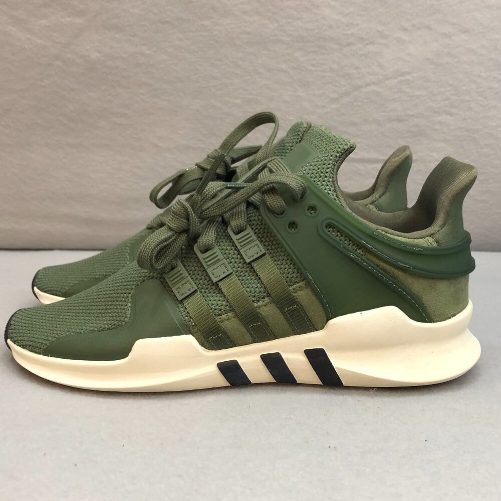 Adidas Womens Size 7.5 Green Running Shoes Sneakers EQT Support ADV CP9689 - Picture 6 of 11